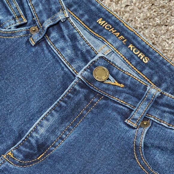 𝅺Michael Kors Skinny Slim Jeans Size 6 - Picture 1 of 15